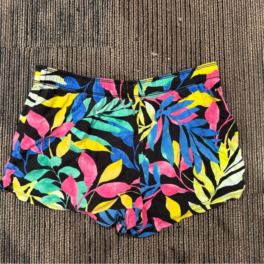 PINK Victoria's Secret Tropical Leaf Shorts